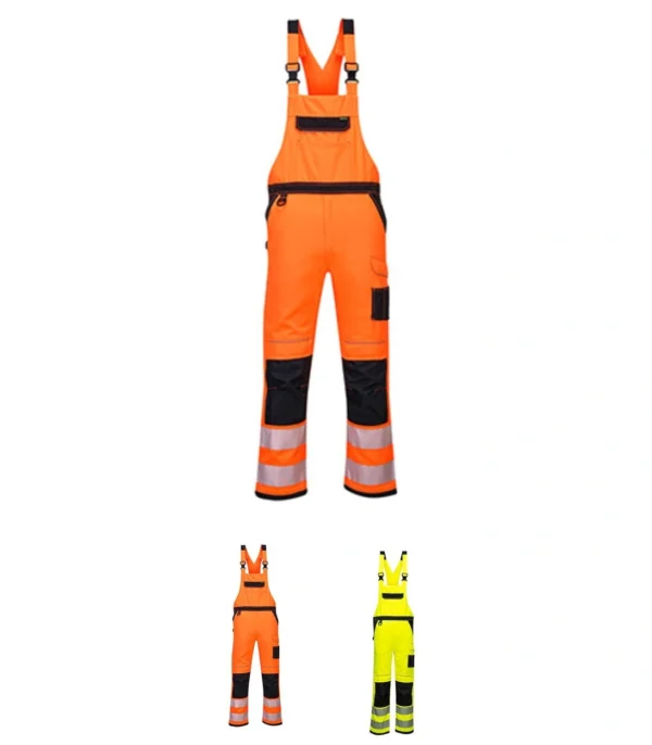 PW344 Portwest PW3 Hi-Vis Bib & Brace